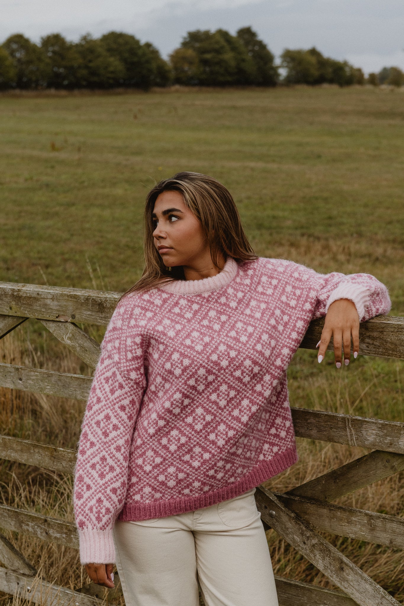 VMINGA Pullover - Pink Dogwood